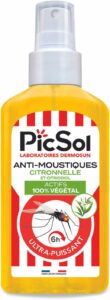 spray anti-moustique naturel actifs 100% végétal
