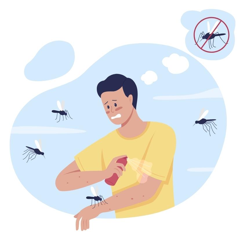 pénurie spray anti-moustiques